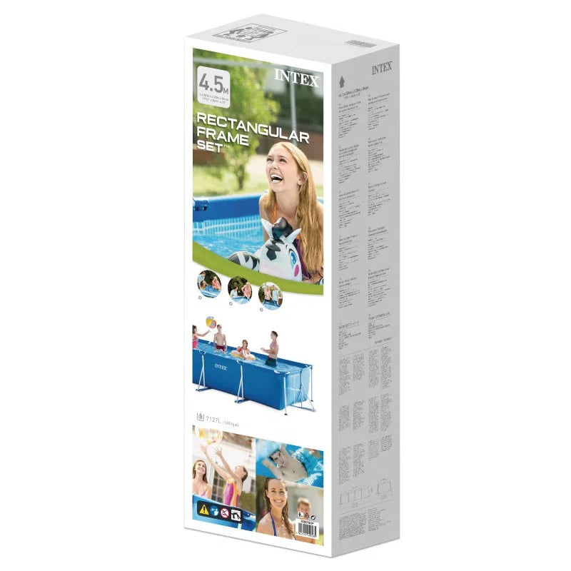 PISCINA ESTRUCTURAL FAMILIAR 4,5X2,2X0,84CM C/FILTRO INTEX