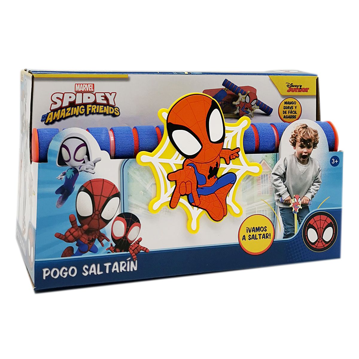 POGO SALTARIN MARVEL SPIDERMAN