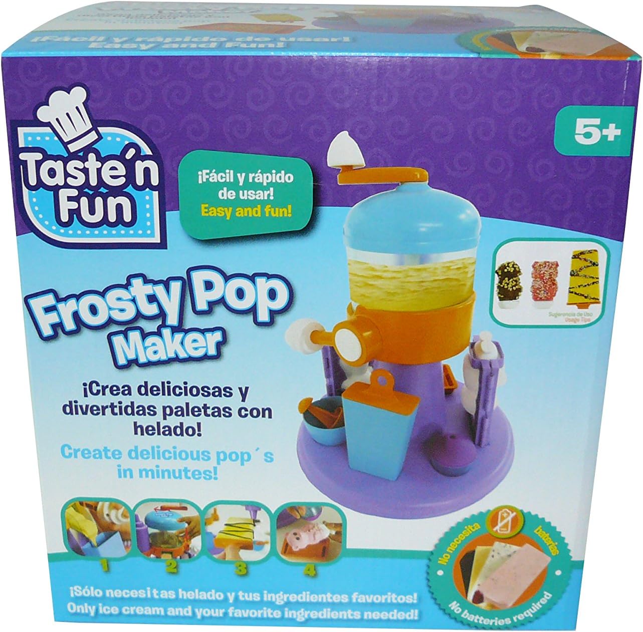 MAQUINA PARA HACER HELADOS EN PALETA TASTE´N FUN