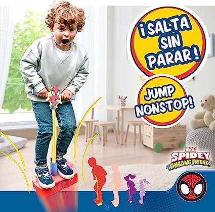 POGO SALTARIN MARVEL SPIDERMAN