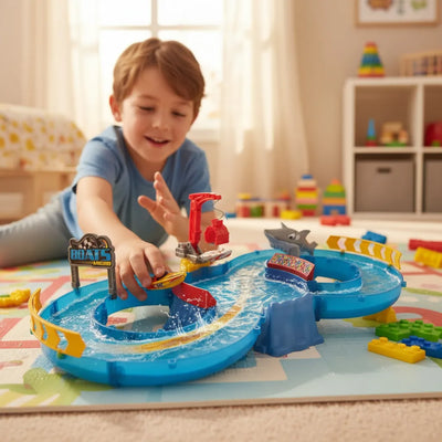 JUEGO PISTA DE BOTES