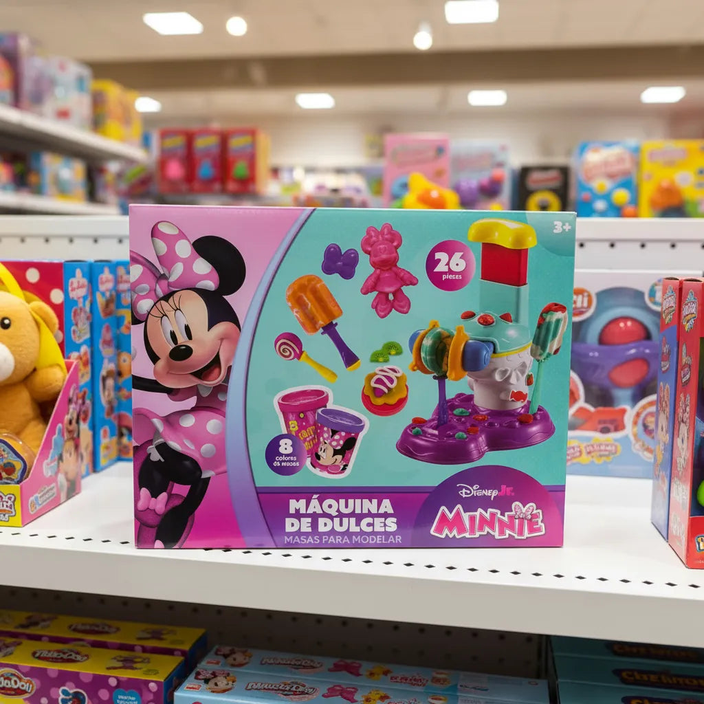 JUEGO MASAS / MAQUINA DULCES MINNIE-26 PZS