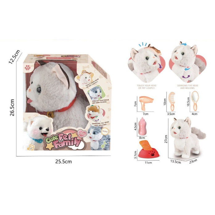 PELUCHE GATITO INTERACTIVO
