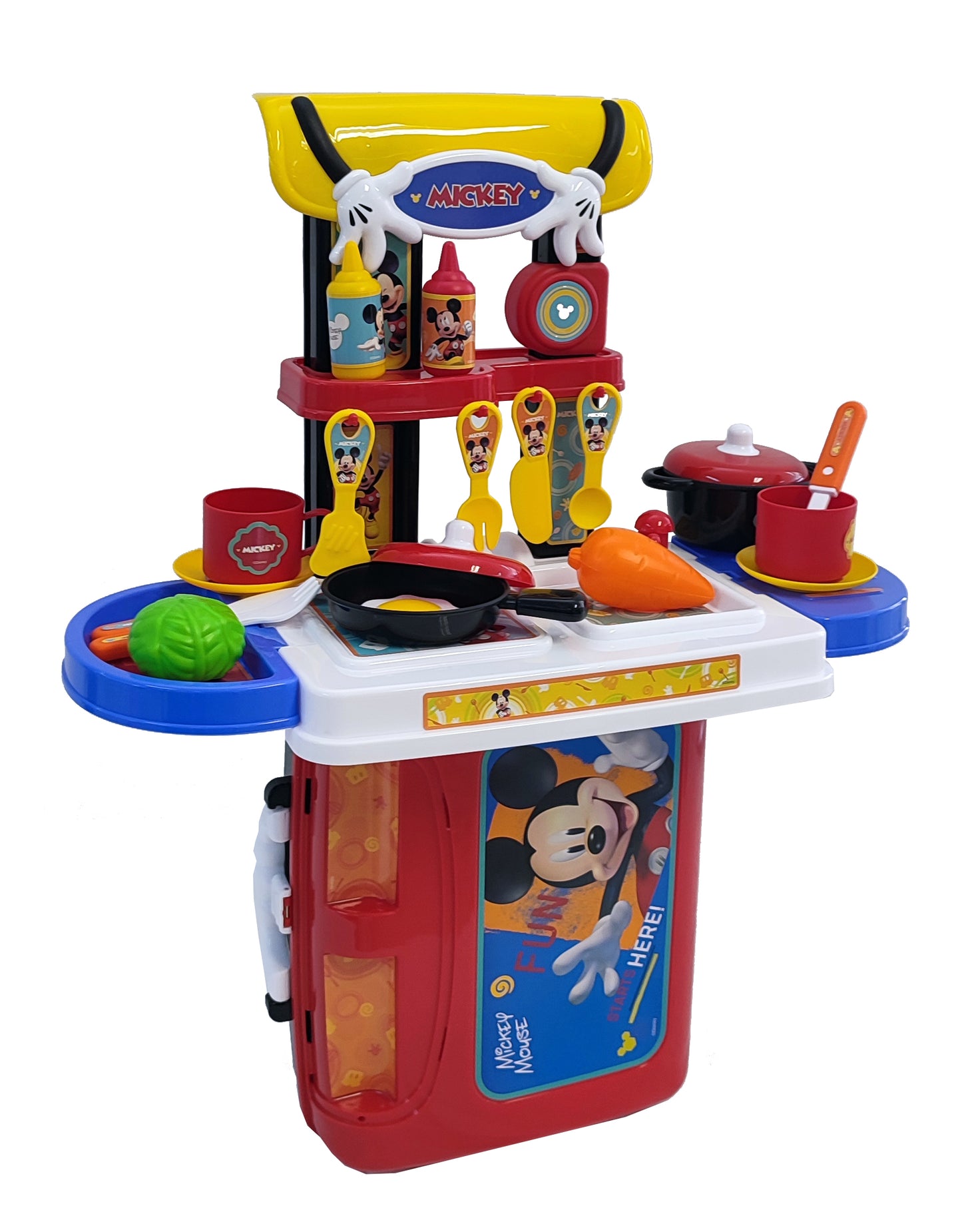 MICKEY SET MALETIN 3 EN 1 COCINA DISNEY