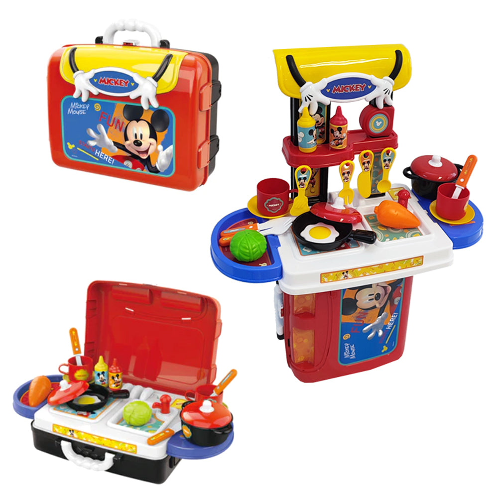 MICKEY SET MALETIN 3 EN 1 COCINA DISNEY