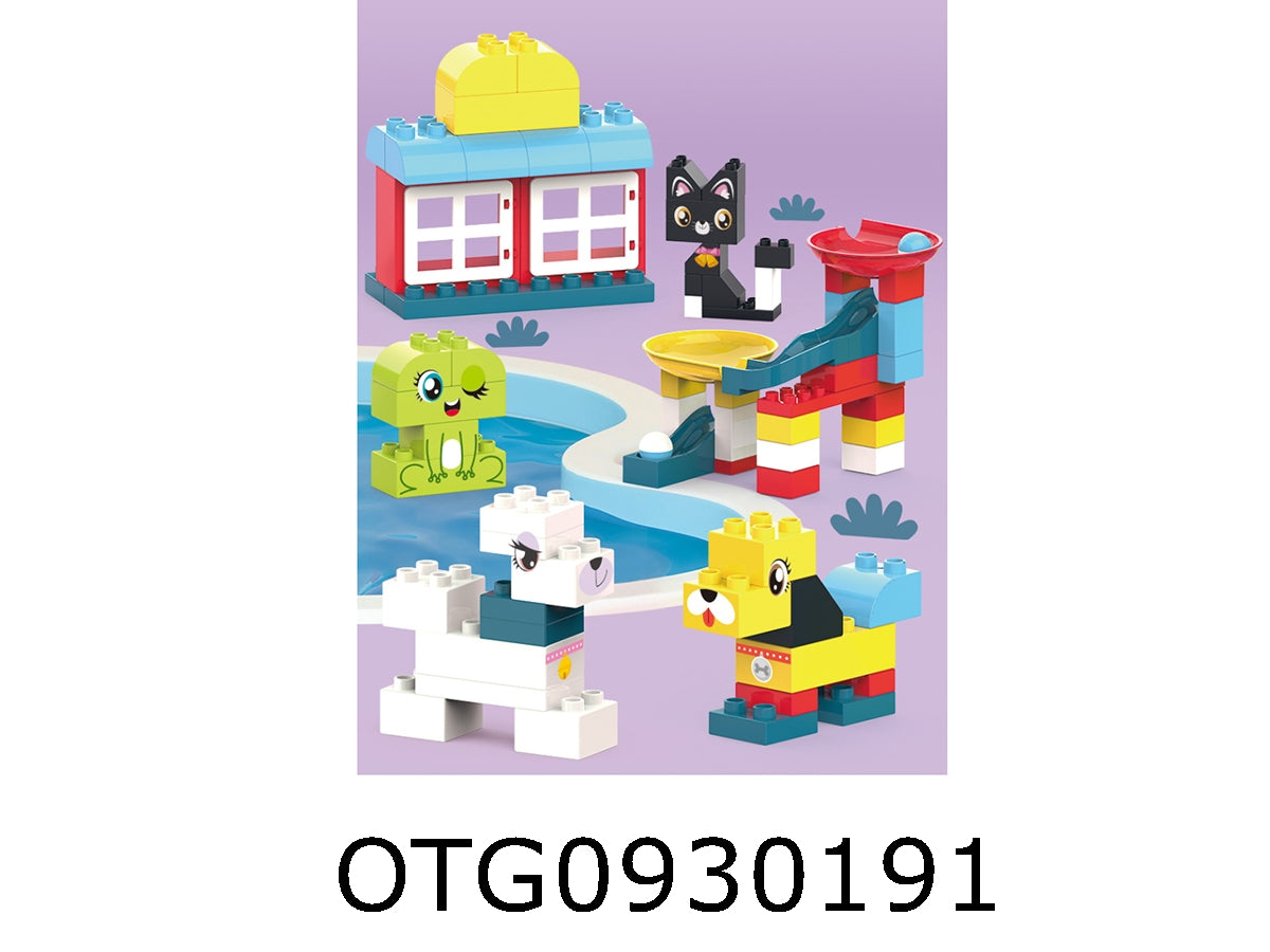 BLOCKES MASCOTAS 75PCS