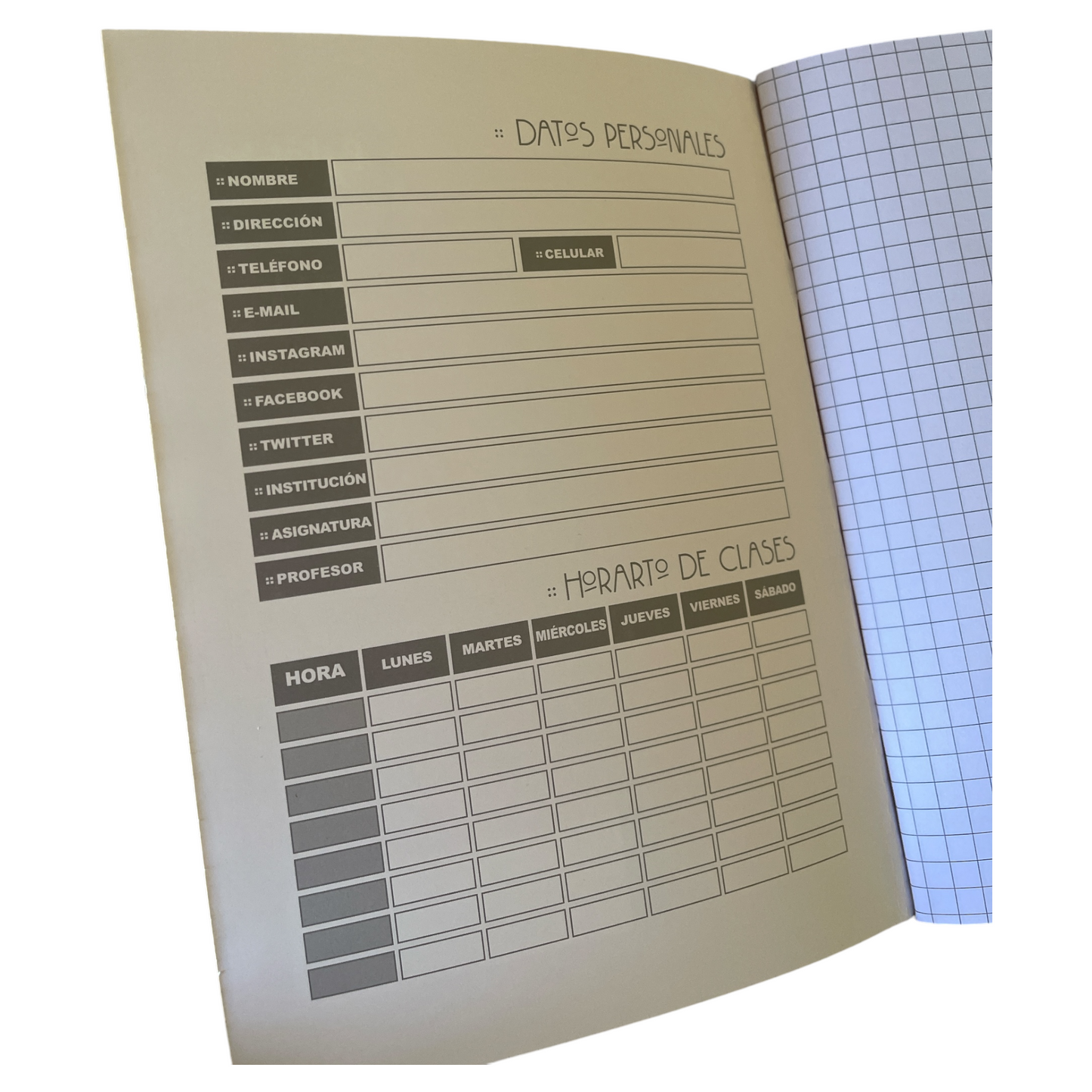 Pack 4 Cuadernos College Balotoys 7mm 80 Hojas