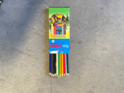 PACK SET 12 CAJITAS DE LÁPICES DE 12 UN