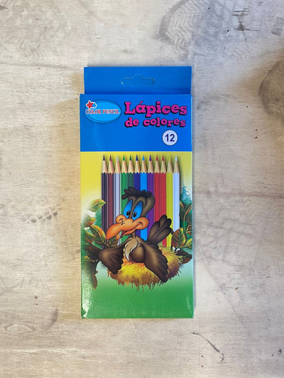 PACK SET 12 CAJITAS DE LÁPICES DE 12 UN