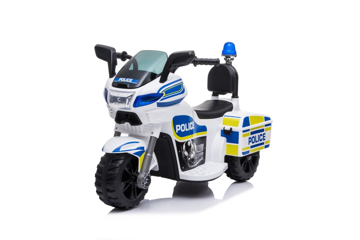 MOTOCICLETA A BATERIA POLICIA