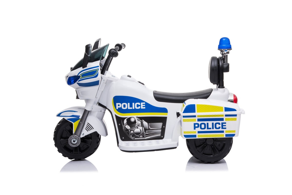 MOTOCICLETA A BATERIA POLICIA