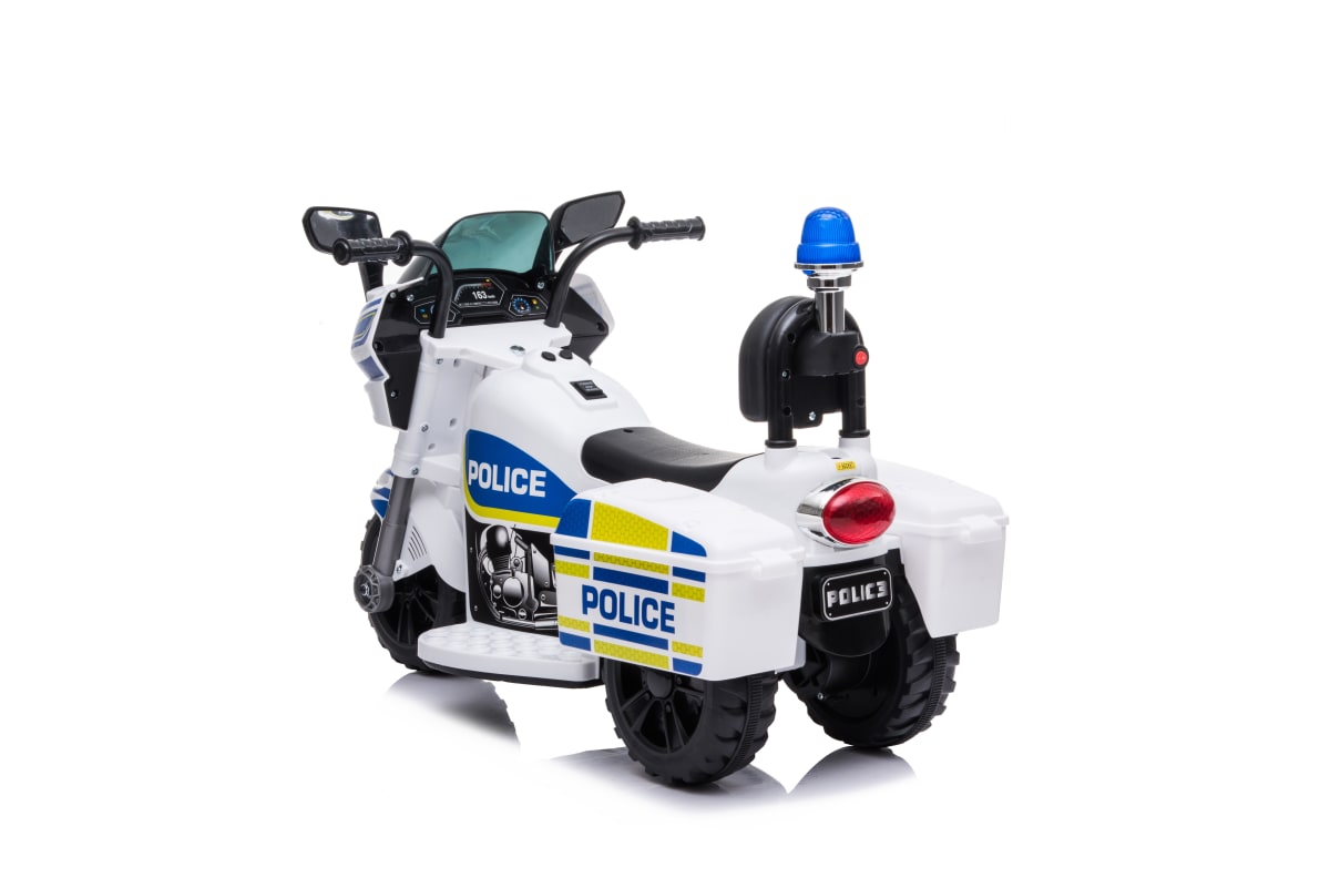 MOTOCICLETA A BATERIA POLICIA