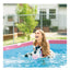PISCINA DESMONTABLE RECTANGULAR SMALL FRAME FAMILIAR COLOR ROSA 2 METROS