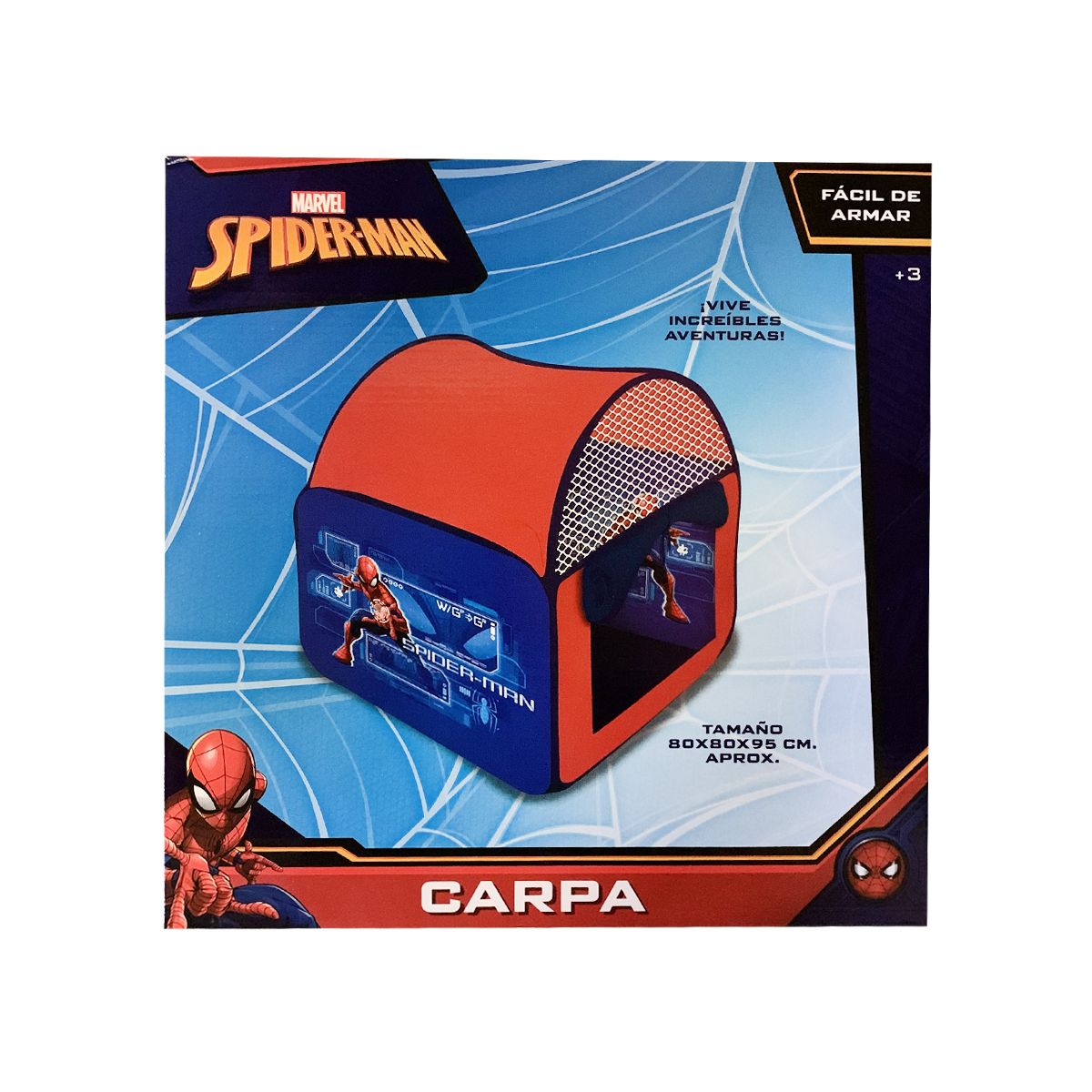 CARPA IGLU POP UP SPIDERMAN