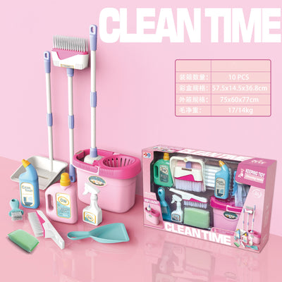 SET DE LIMPIEZA ROSADO