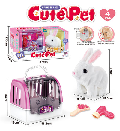 SET DE TRANSPORTE CONEJO INTERACTIVO