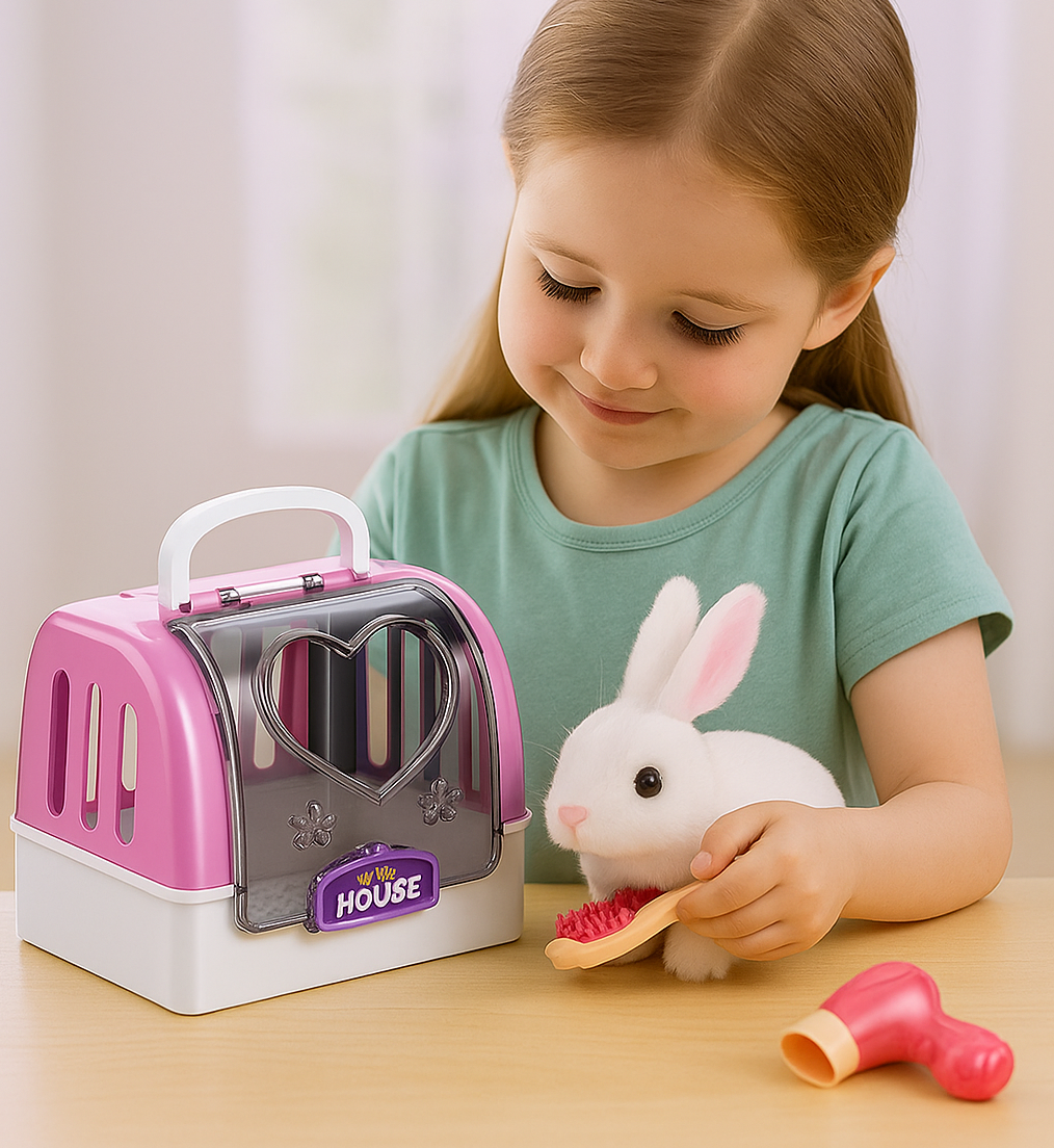 SET DE TRANSPORTE CONEJO INTERACTIVO