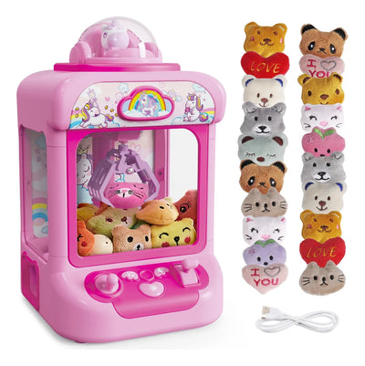 MAQUINA AGARRA PELUCHES UNICORNIO