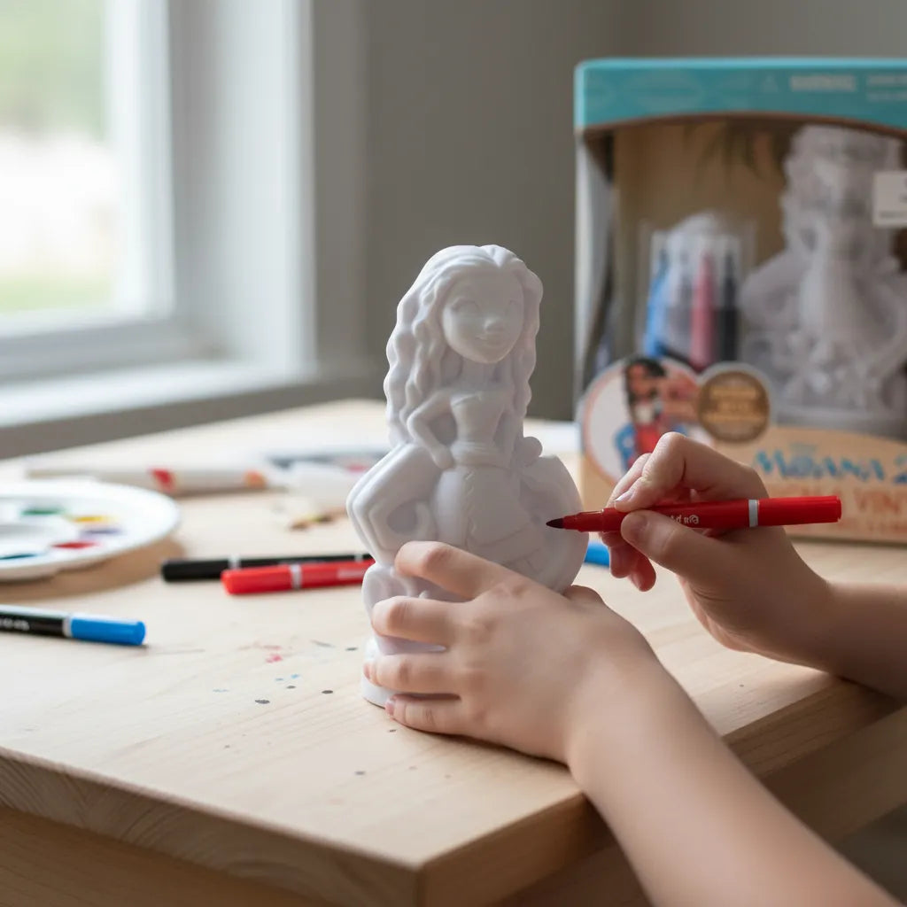 SET DEDIBUJO A VINILO MOANA