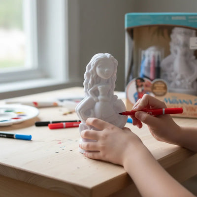 SET DEDIBUJO A VINILO MOANA