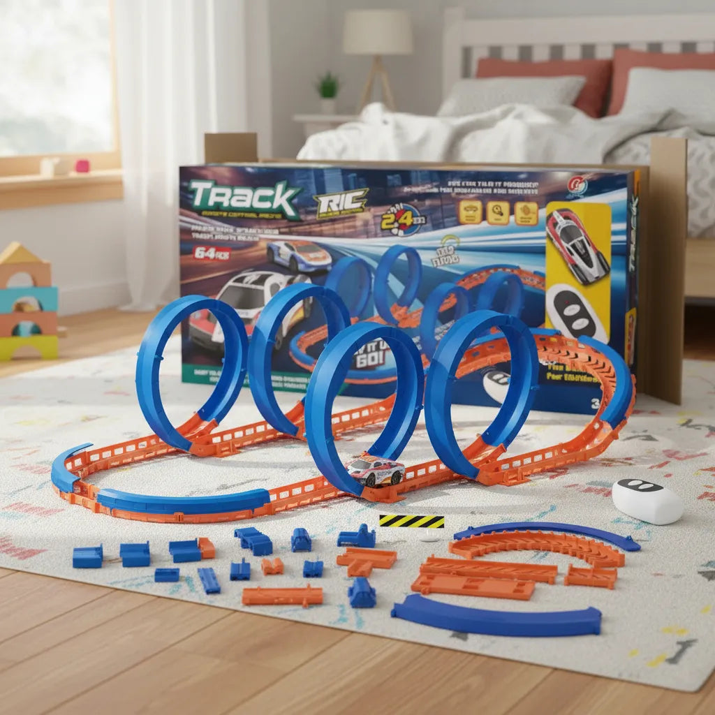 AUTOPISTA DE AUTOS C/ CONTROL REMOTO