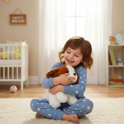 PELUCHE PERRITO INTERACTIVO  CUTE PET FAMILY