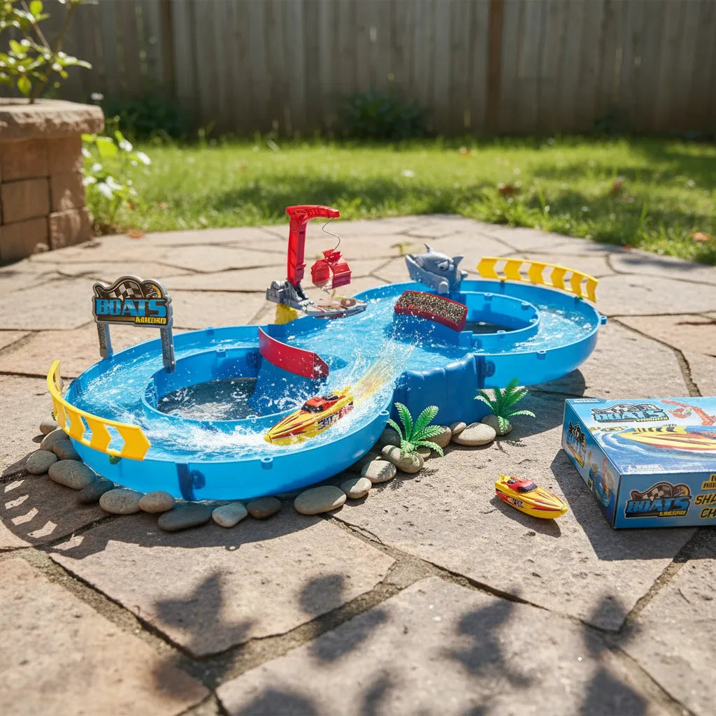 JUEGO PISTA DE BOTES