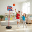 ARO DE BASQUETBALL CON PEDESTAL Y PELOTA