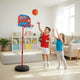 ARO DE BASQUETBALL CON PEDESTAL Y PELOTA