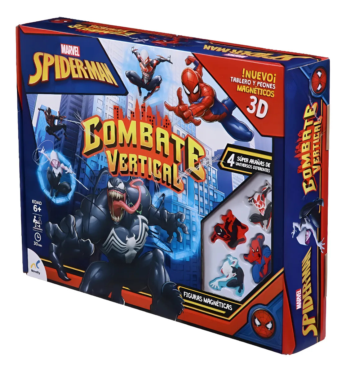 JUEGO DE MESA SPIDERMAN COMBATE VERTICAL