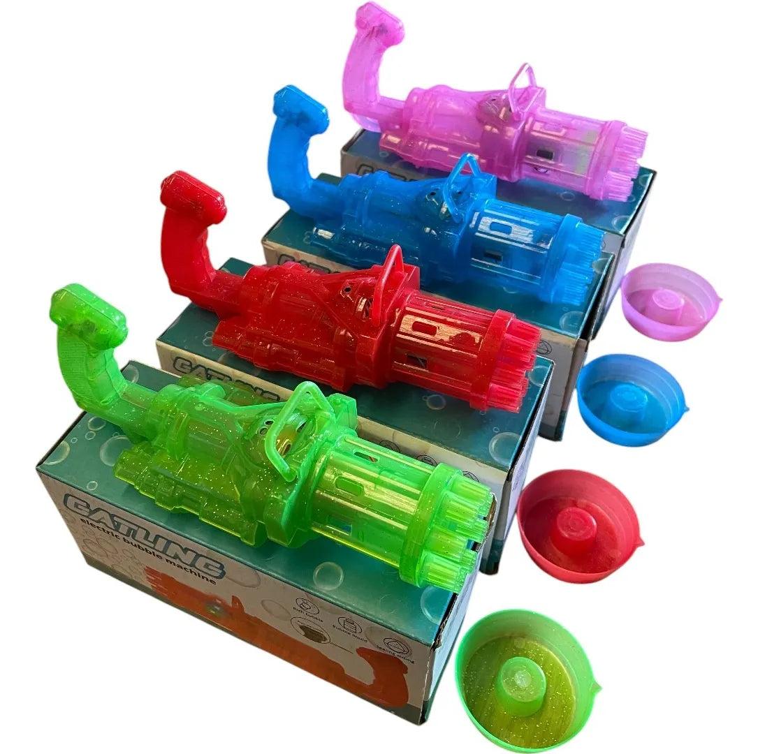 OFERTA EMBALAJE PISTOLA DE BURBUJAS 120UN SURTIDO