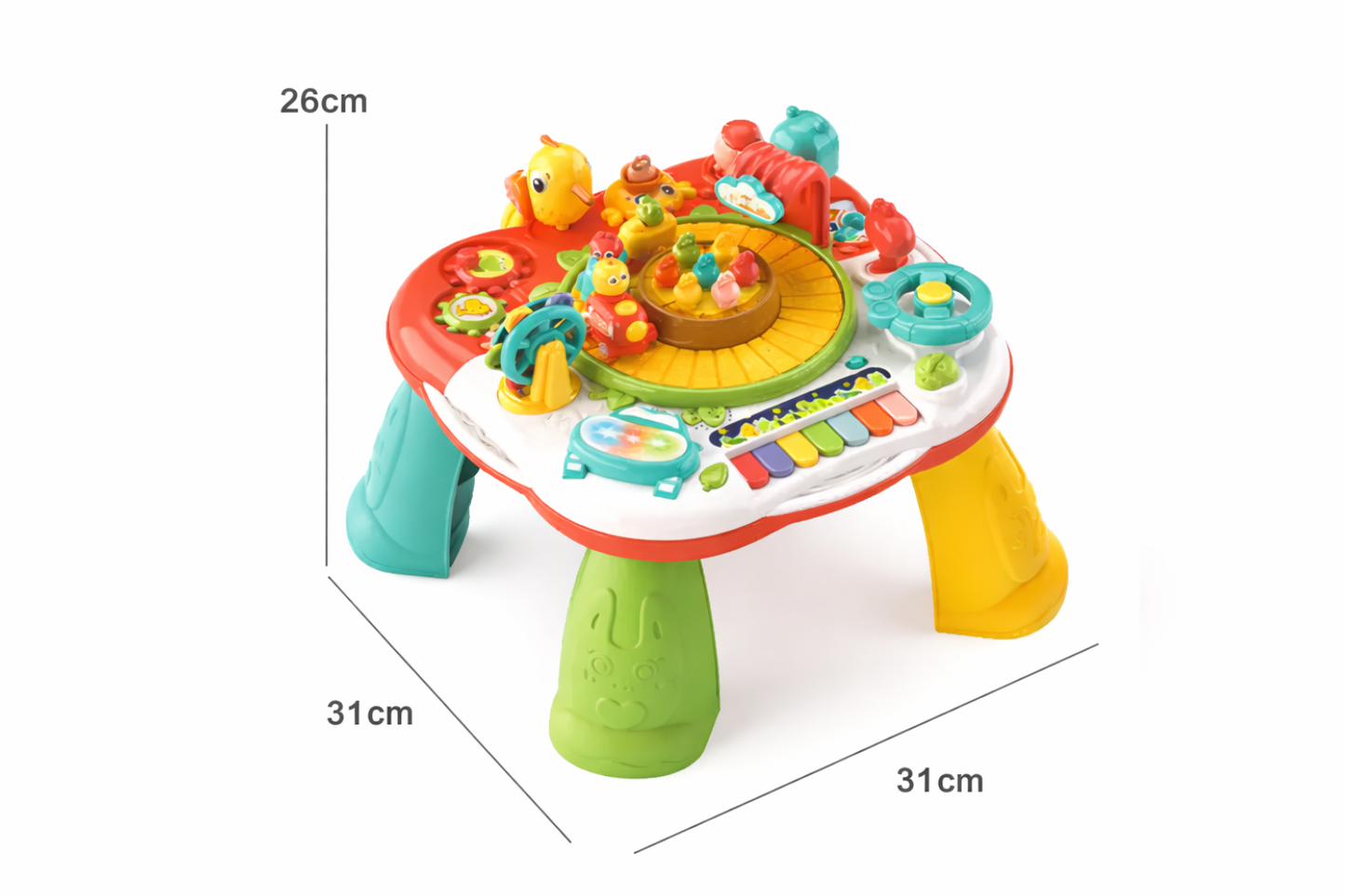 Mesa de Actividades Educativa 7 en 1 para Bebés