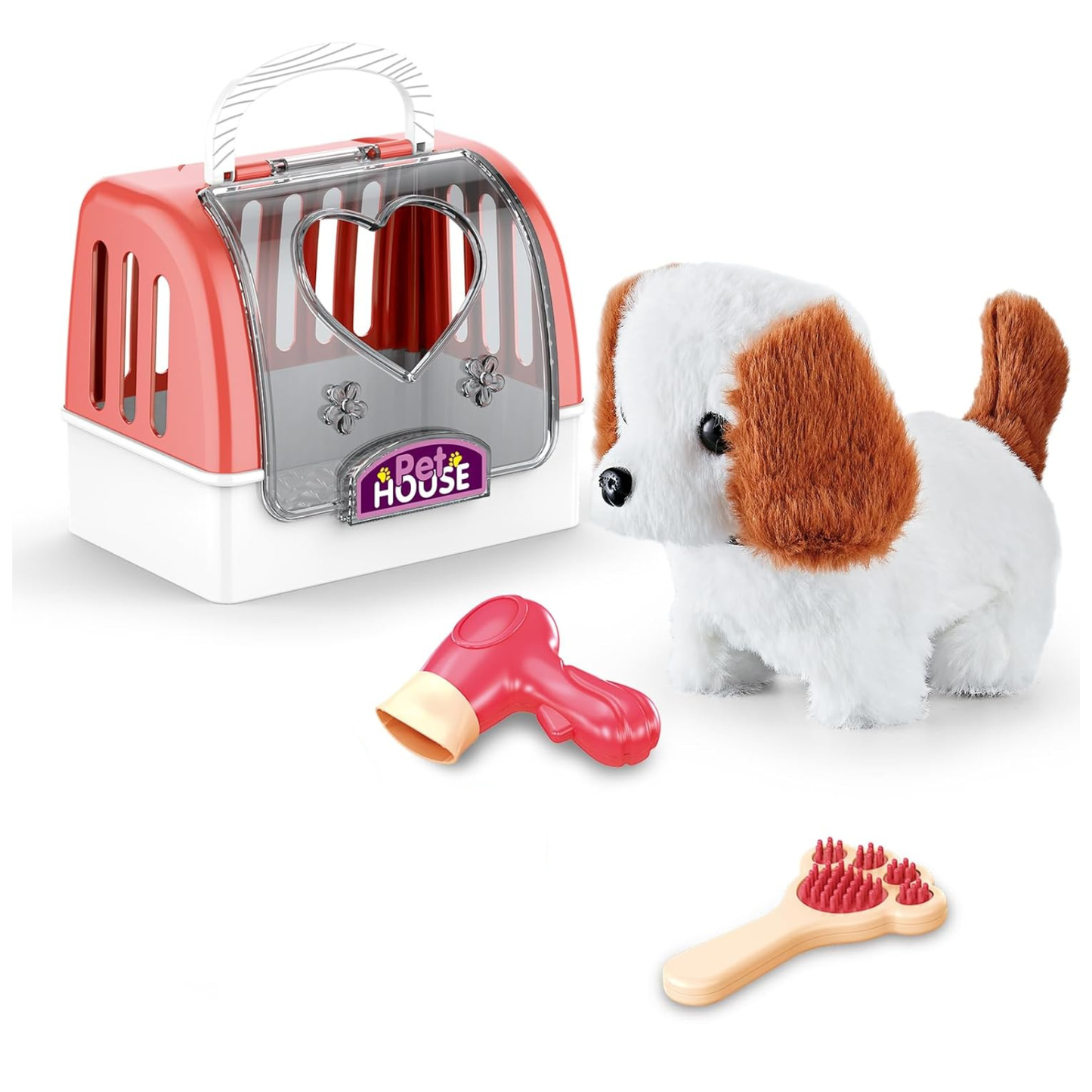 SET DE TRANSPORTE PERRO INTERACTIVO