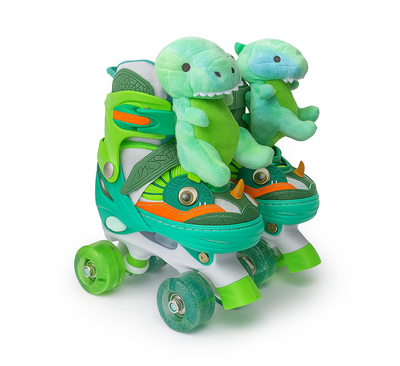 PATIN 2X2 DINOPATIN CON PELUCHE