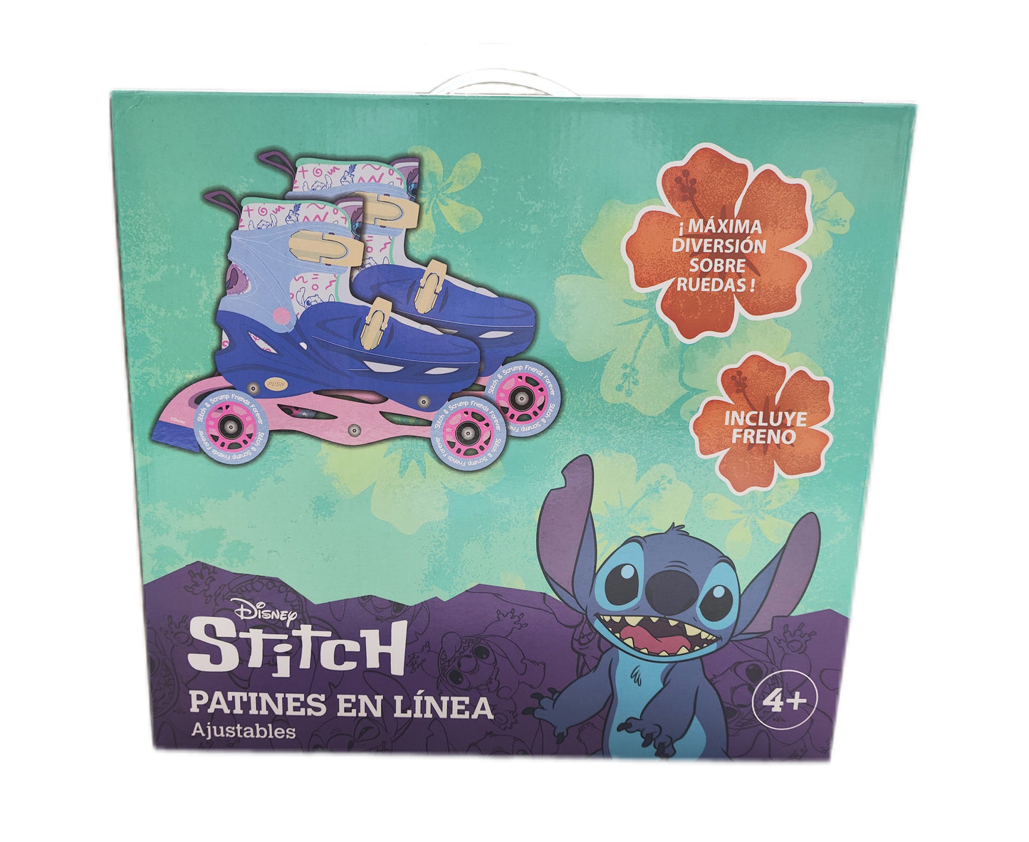 Disney Patines Ajustables Stitch 3 Ruedas