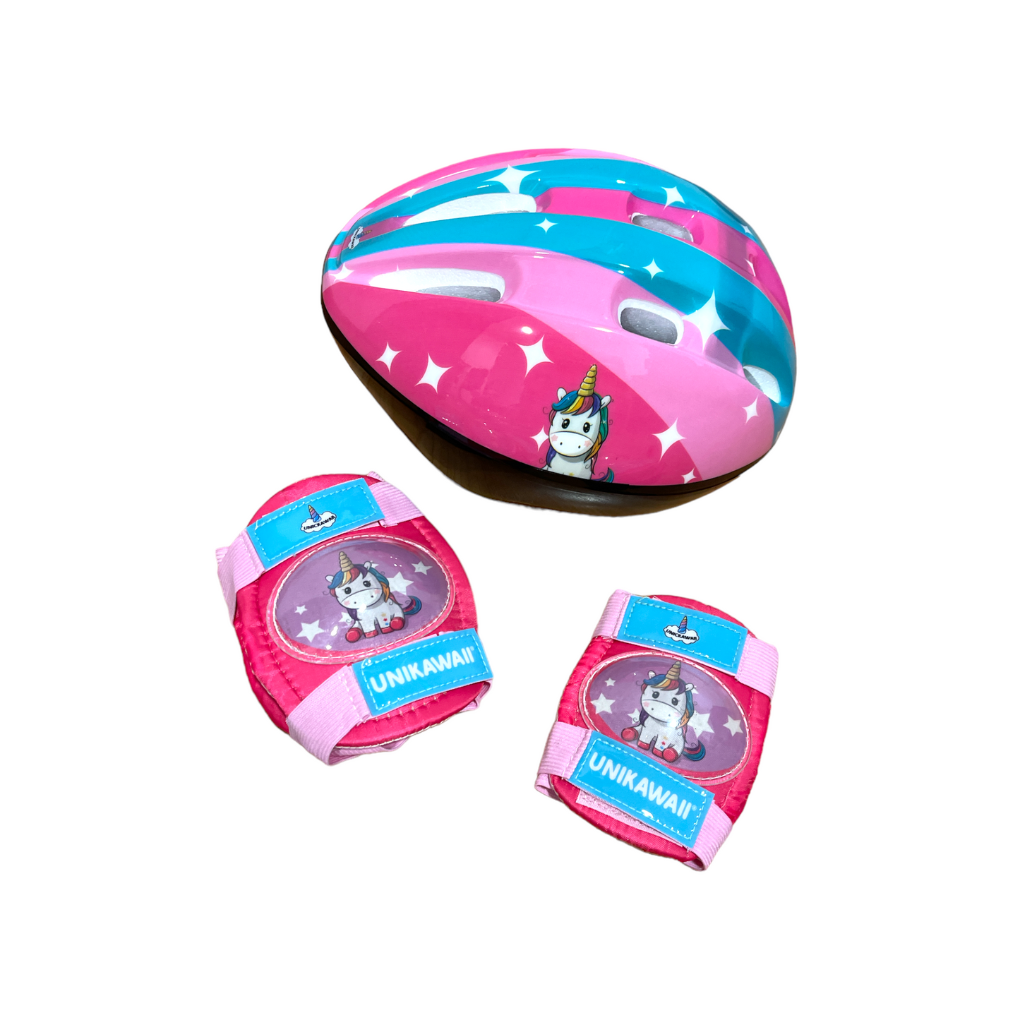 SET PATIN 2X2 UNICKAWAII C/ACCESORIOS PELUCHE