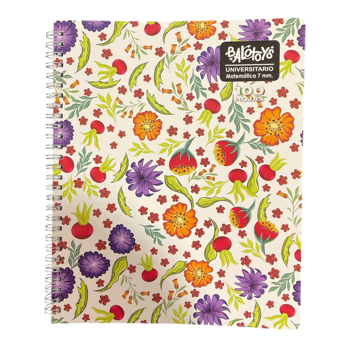 Pack 10 Cuadernos universitario Balotoys 7mm 100 Hojas
