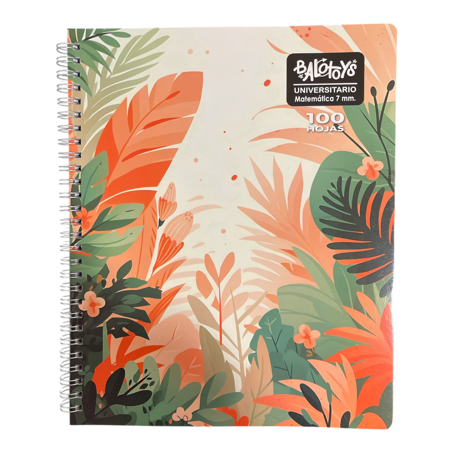 Pack 10 Cuadernos universitario Balotoys 7mm 100 Hojas