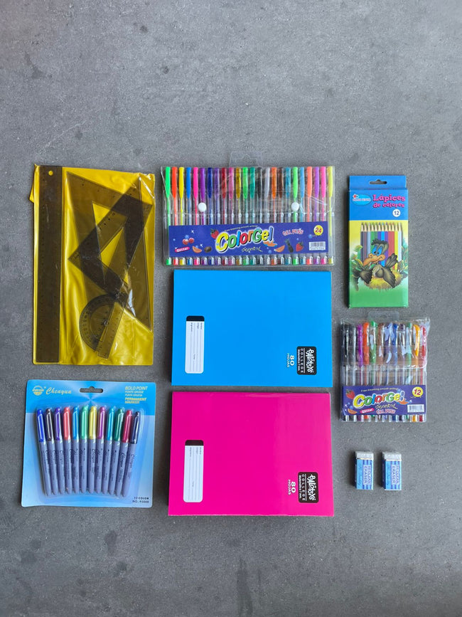 PACK UTILES ESCOLARES