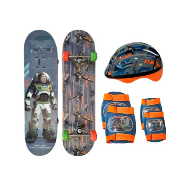 SKATEBOARD CON ACCESORIOS LIGHTYEAR DISNEY