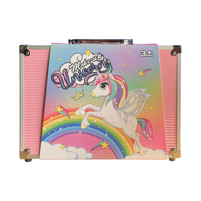 KIT MALETA DE MAQUILLAJE UNICORNIO