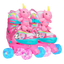 SET PATIN 2X2 UNICKAWAII C/ACCESORIOS PELUCHE